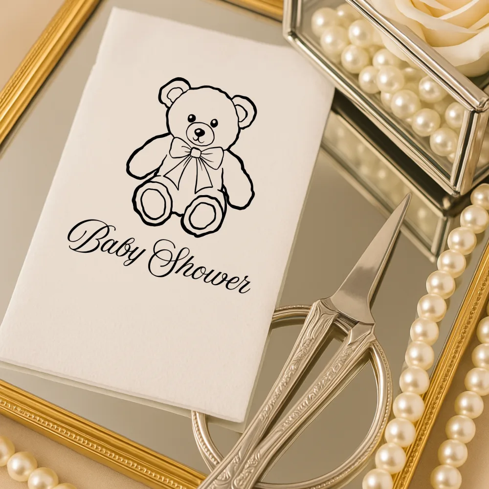 Kişiye Özel Baby Shower Peçetesi – Sevimli Ayıcık Temalı Bebek Partisi Peçetesi Kişiye Özel Baby Shower Peçetesi – Sevimli Ayıcık Temalı Bebek Partisi Peçetesi - Kişiye Özel Baskılı Peçete