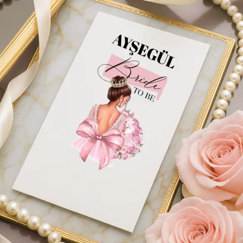 Kişiye Özel Bride To Be Peçetesi – Gelin Adayı Temalı Pembe Şık Parti Peçetesi Kişiye Özel Bride To Be Peçetesi – Gelin Adayı Temalı Pembe Şık Parti Peçetesi