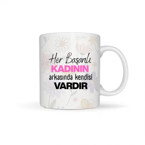 Başarılı Kadın Baskılı Kupa Başarılı Kadın Baskılı Kupa