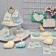 Hoş Geldin Bebek Yazılı Bulut Şekilli Dekoratif Mum (Organze Keseli • Etiketli • Bebek Mavi & Krem) Hoş Geldin Bebek Yazılı Bulut Şekilli Dekoratif Mum (Organze Keseli • Etiketli • Bebek Mavi & Krem)