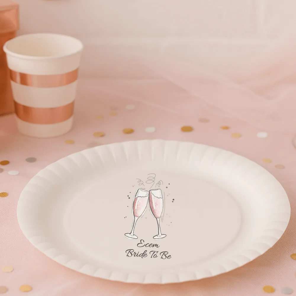 Kişiye Özel Bride Parti Temalı Tabak – Gelin Bekarlığa Veda Süsleme Ürünü Kişiye Özel Bride Parti Temalı Tabak – Gelin Bekarlığa Veda Süsleme Ürünü