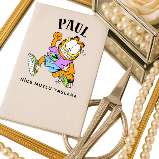 Kişiye Özel Koşan Eğlenceli Karakter Doğum Günü Peçetesi – Paul Nice Mutlu Yaşlara Tasarımı