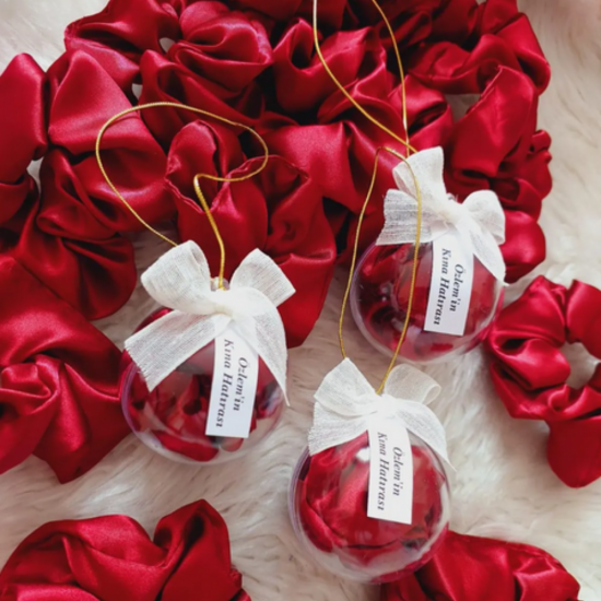 Mika Top İçerisinde Kına Hatırası – Kişiye Özel Kına Gecesi Hediyeliği